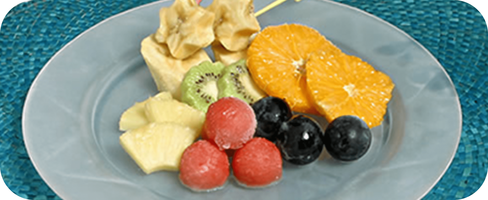 おやつレシピ　～果物のビタミンを丸ごといただきましょう～ そのままフルーツシャーベット
