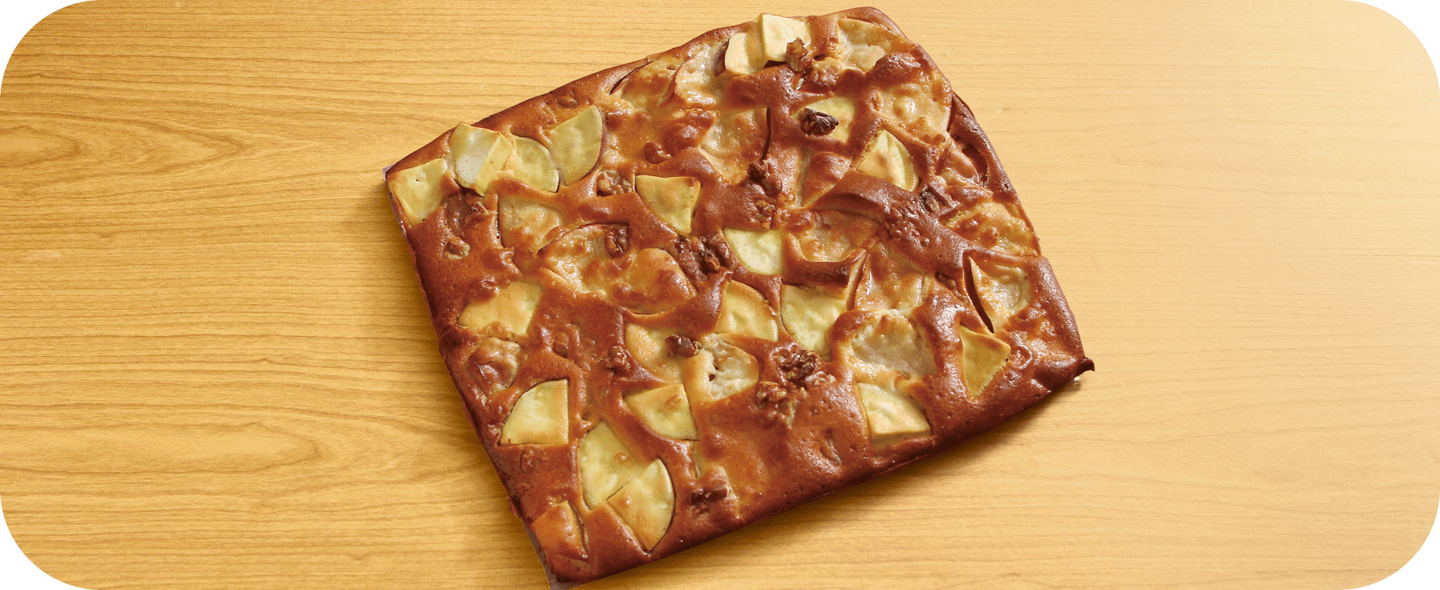 おやつレシピ ~皮ごと使って栄養たっぷり~ さつまいもとりんごとくるみのケーキ